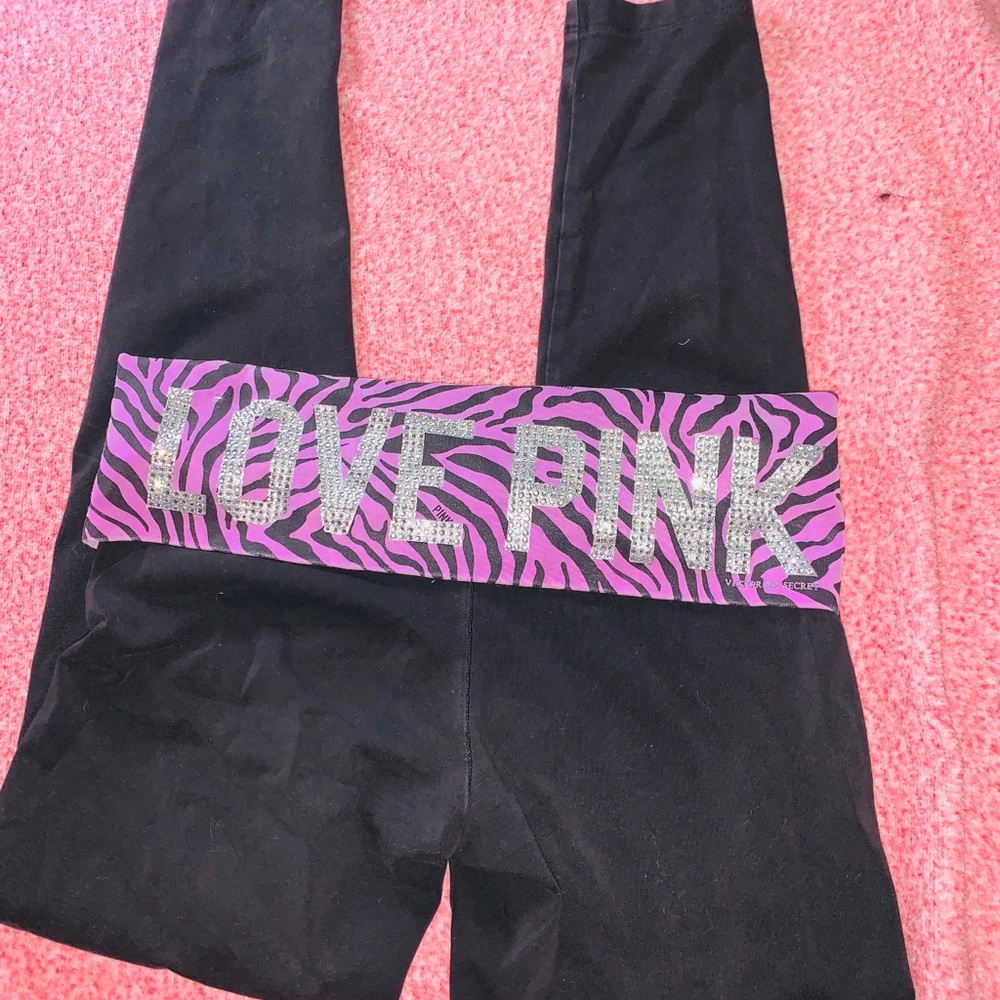 PINK LEGGINGS SMALL